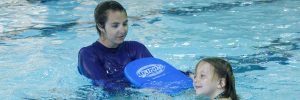 Kid swim lessons at Excel Aquatics